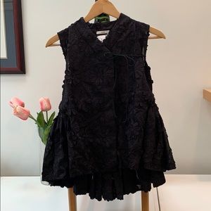 BRAND NEW black Hanbok top by CO Los Angeles